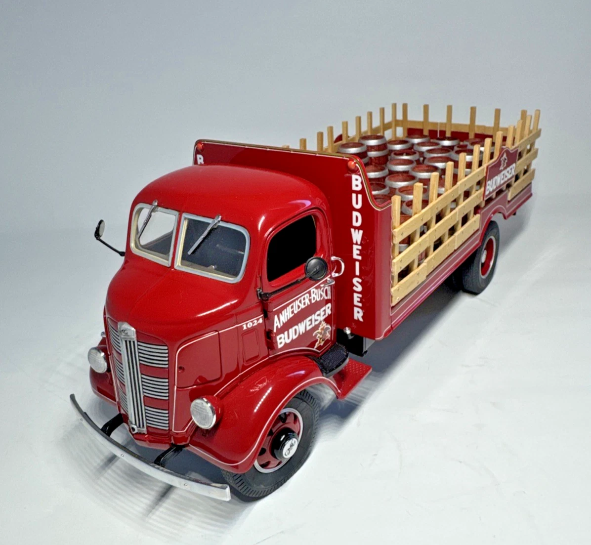 Budweiser Delivery Truck In Contemporary Manufacture Diecast Cars