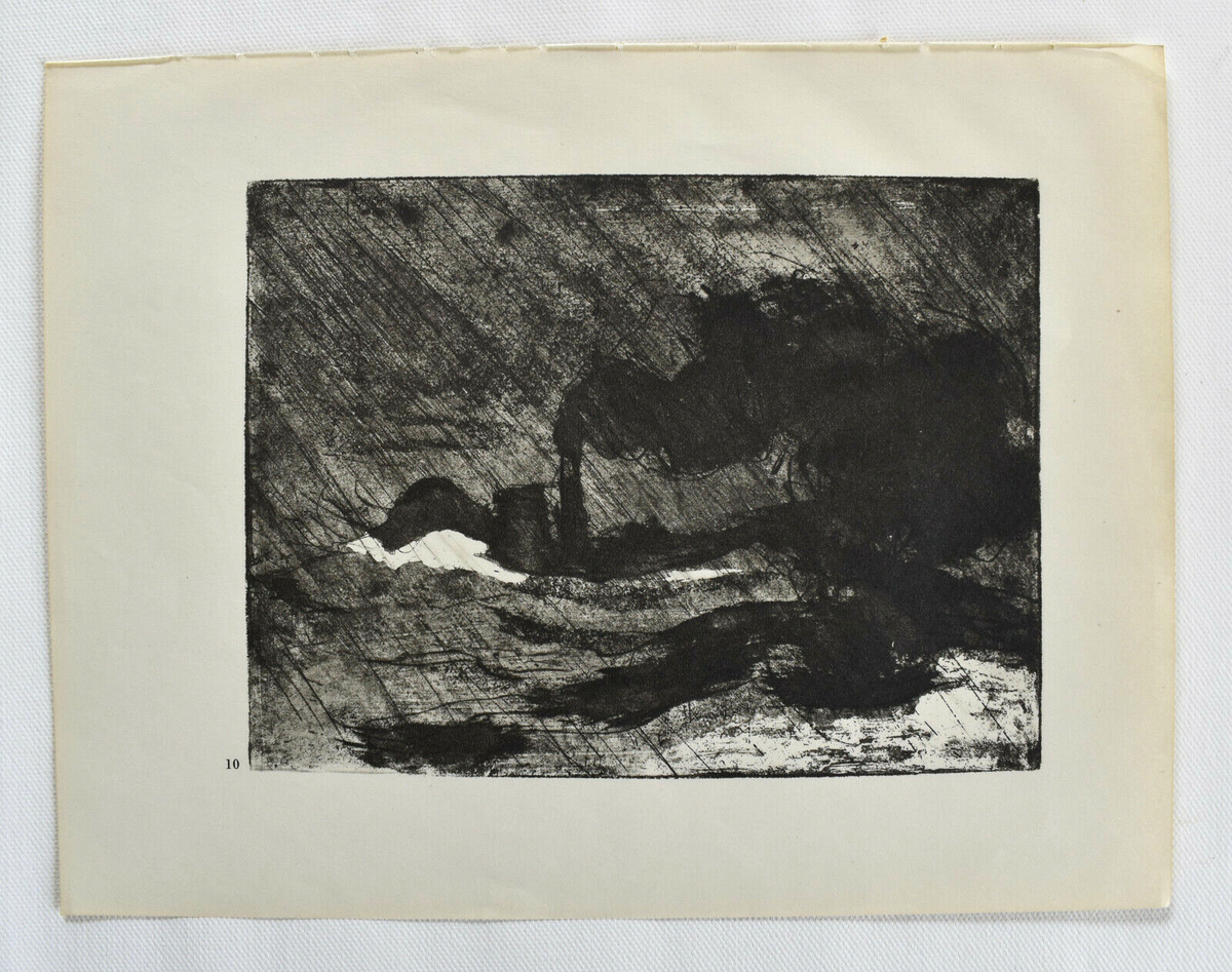 EMIL NOLDE ETCHING, 1948 | eBay