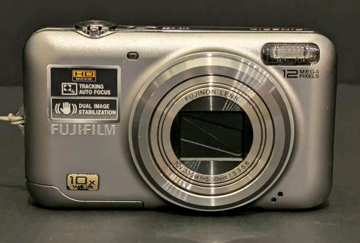Fujifilm FinePix JZ300 JZ Series 12.1MP Digital Camera Silver