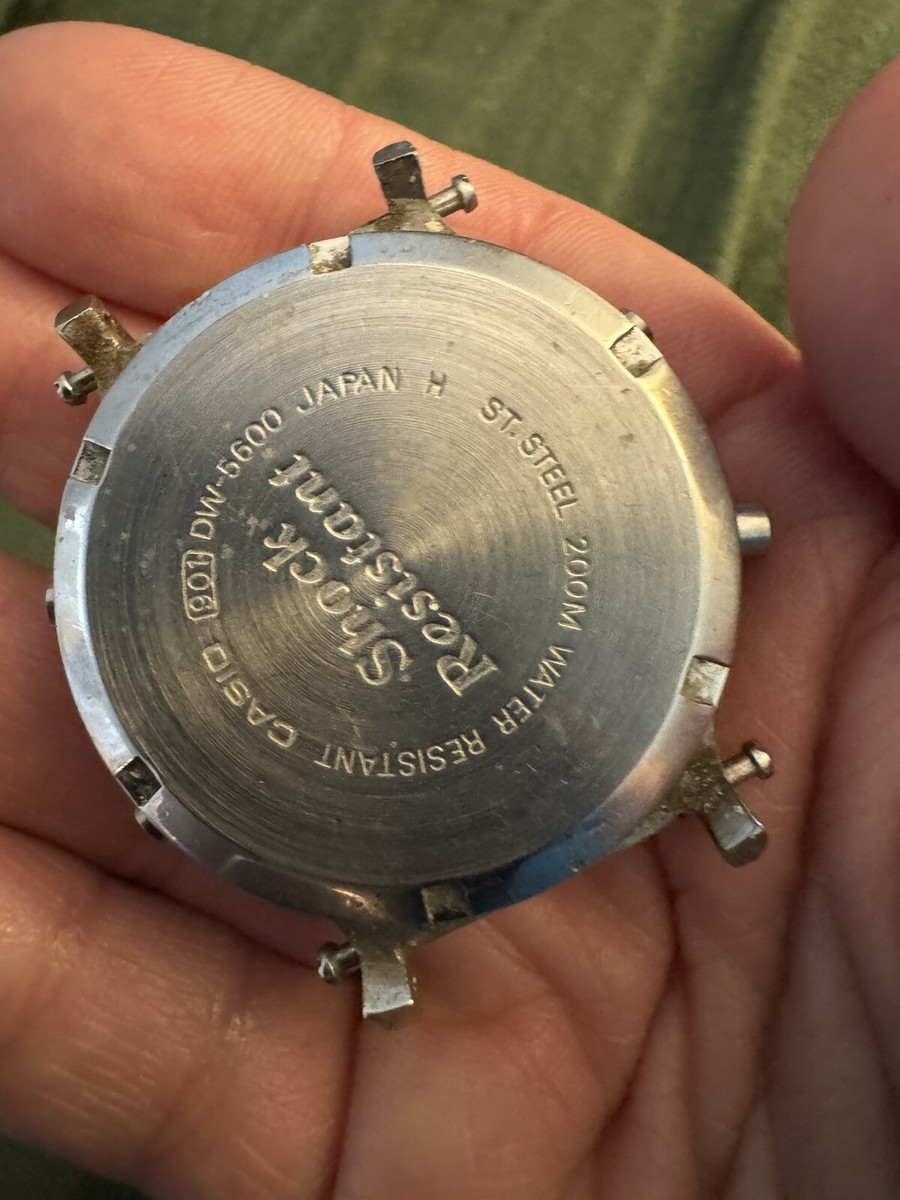 Vintage 1990 Casio G-Shock DW-5600 mod 901 Japan in Working EUC | eBay