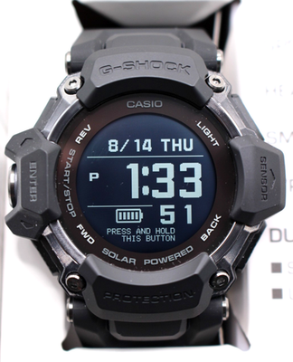CASIO G-SHOCK GBD-H2000-1BJR G-SQUAD Sport Bluetooth GPS Digital