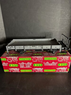 LGB 4023 GRAY GONDOLA WITH FLAT PLATFORM G GAUGE | eBay