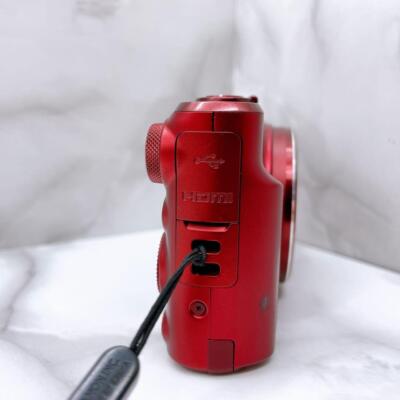 Excellent 5+Canon PowerShot SX720 HS-Red Compact Digital Camera