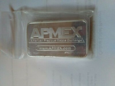 APMEX - 5 Troy oz. .999+ Fine Silver Bar | eBay
