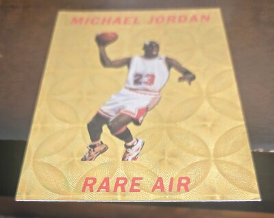Michael Jordan 1993-94 RARE AIR Gold Prism Promo Card 1/10,000 NM