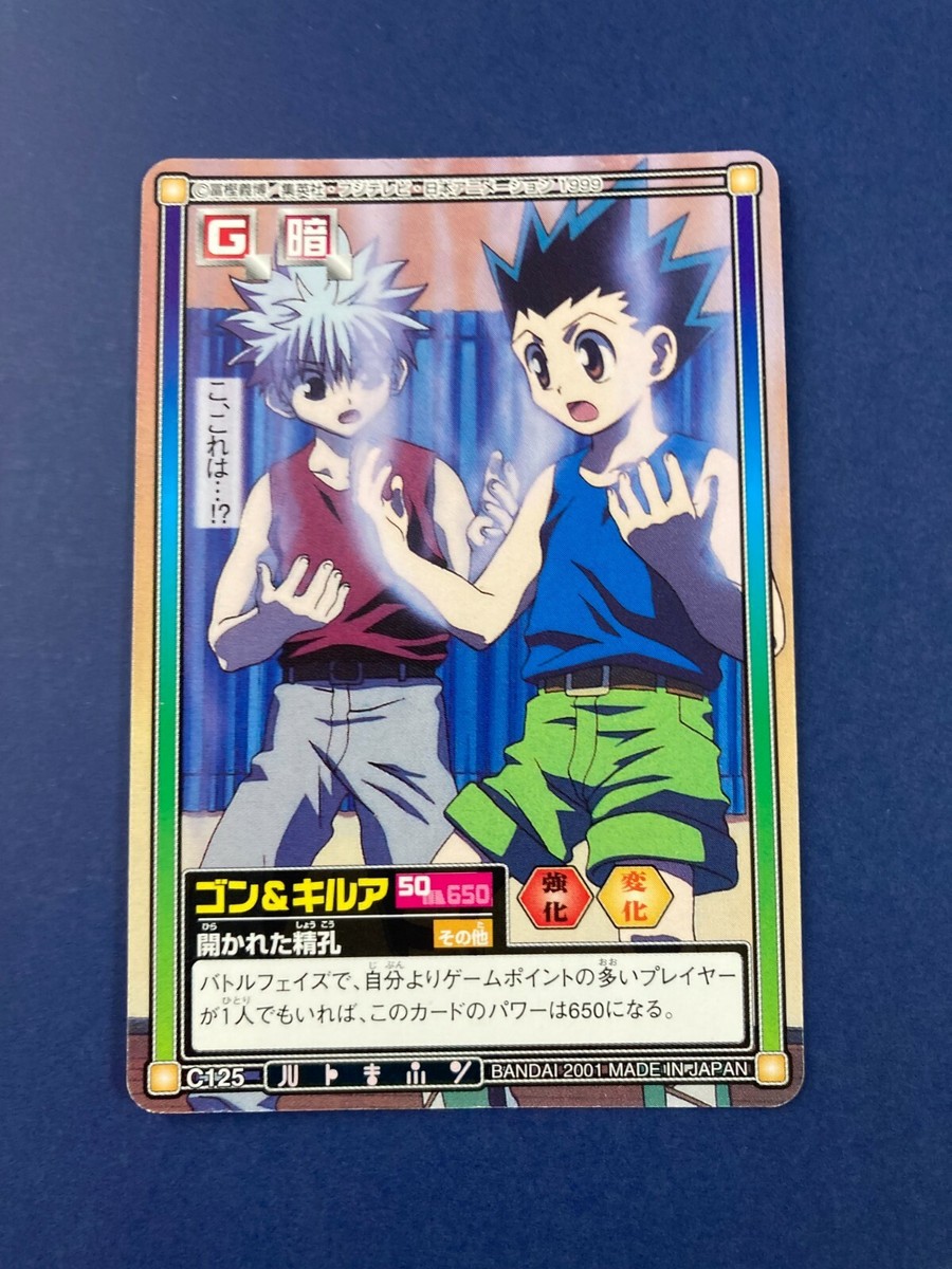 HUNTER×HUNTER カードダスマスターズ No.79 ゴン& キルア HUNTER