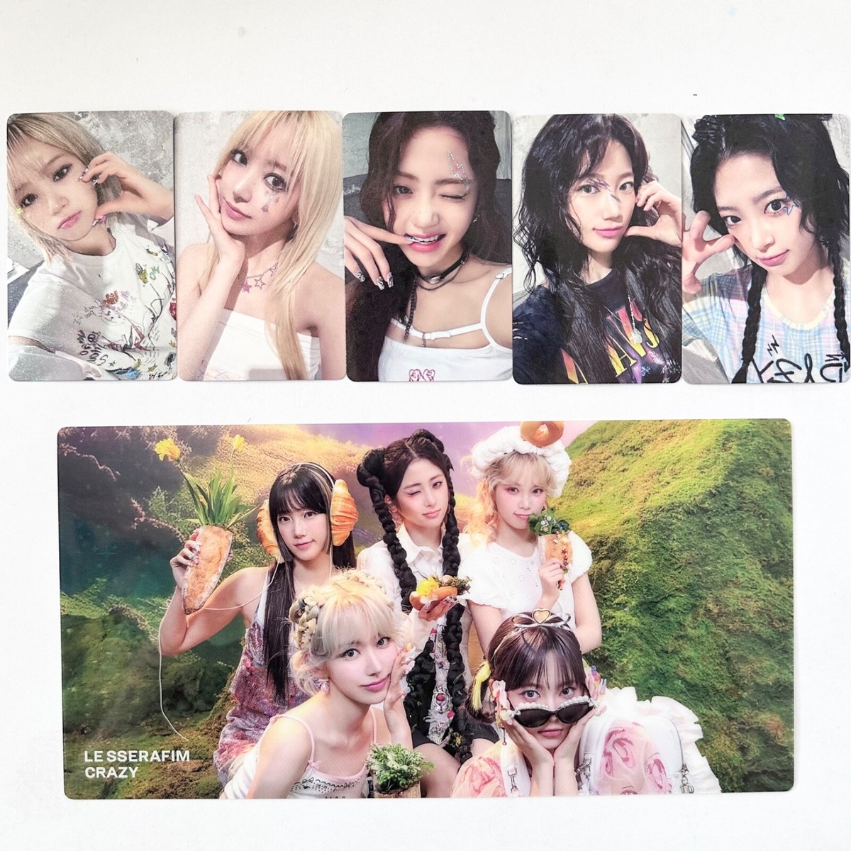 LE SSERAFIM] CRAZY / Weverse Shop Japan Standard ver. Benefit Holo