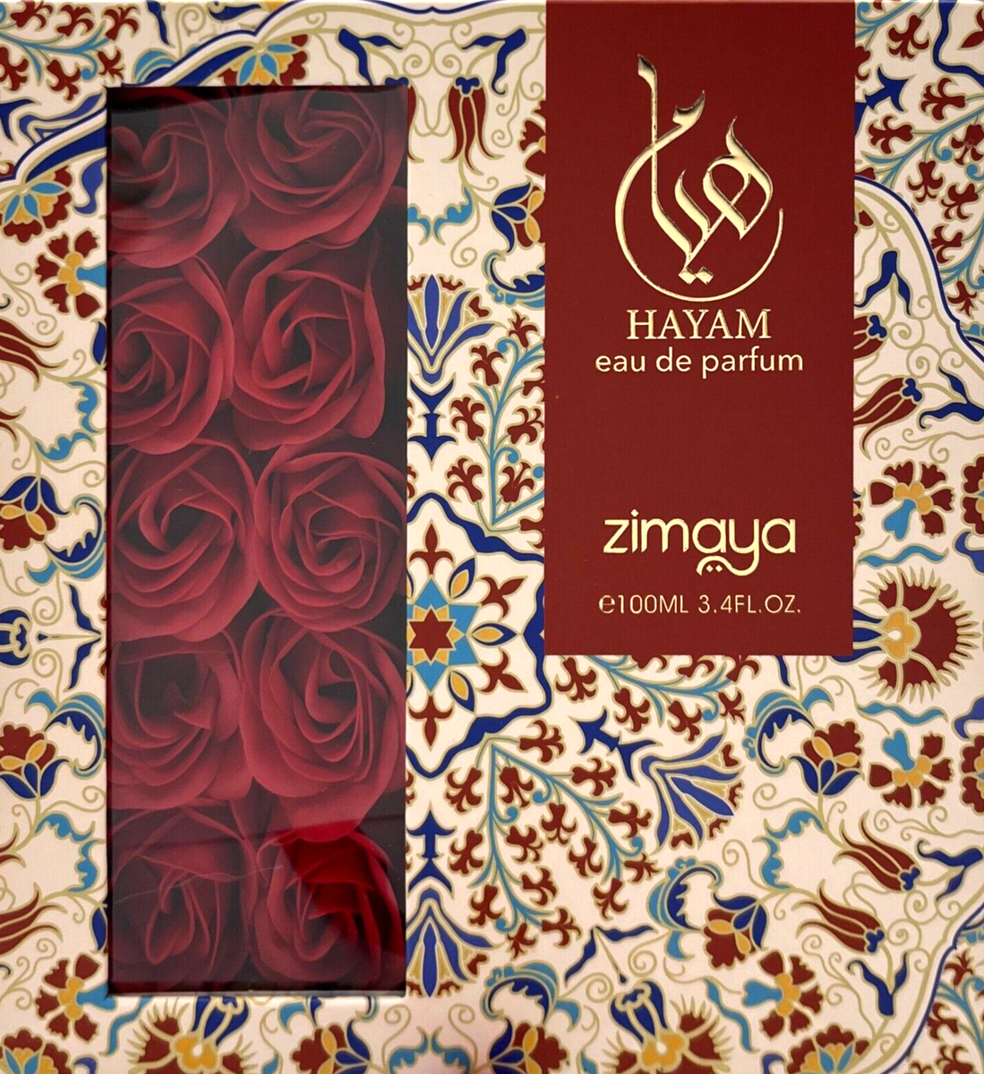 ZIMAYA HAYAM EAU DE PARFUM SPRAY FOR WOMEN 3.4 Oz / 100 ml BRAND