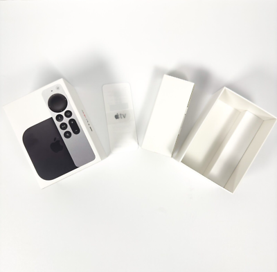 Apple TV 4K 3rd Gen 128GB Black Wi-Fi + Ethernet A2843 - BOX