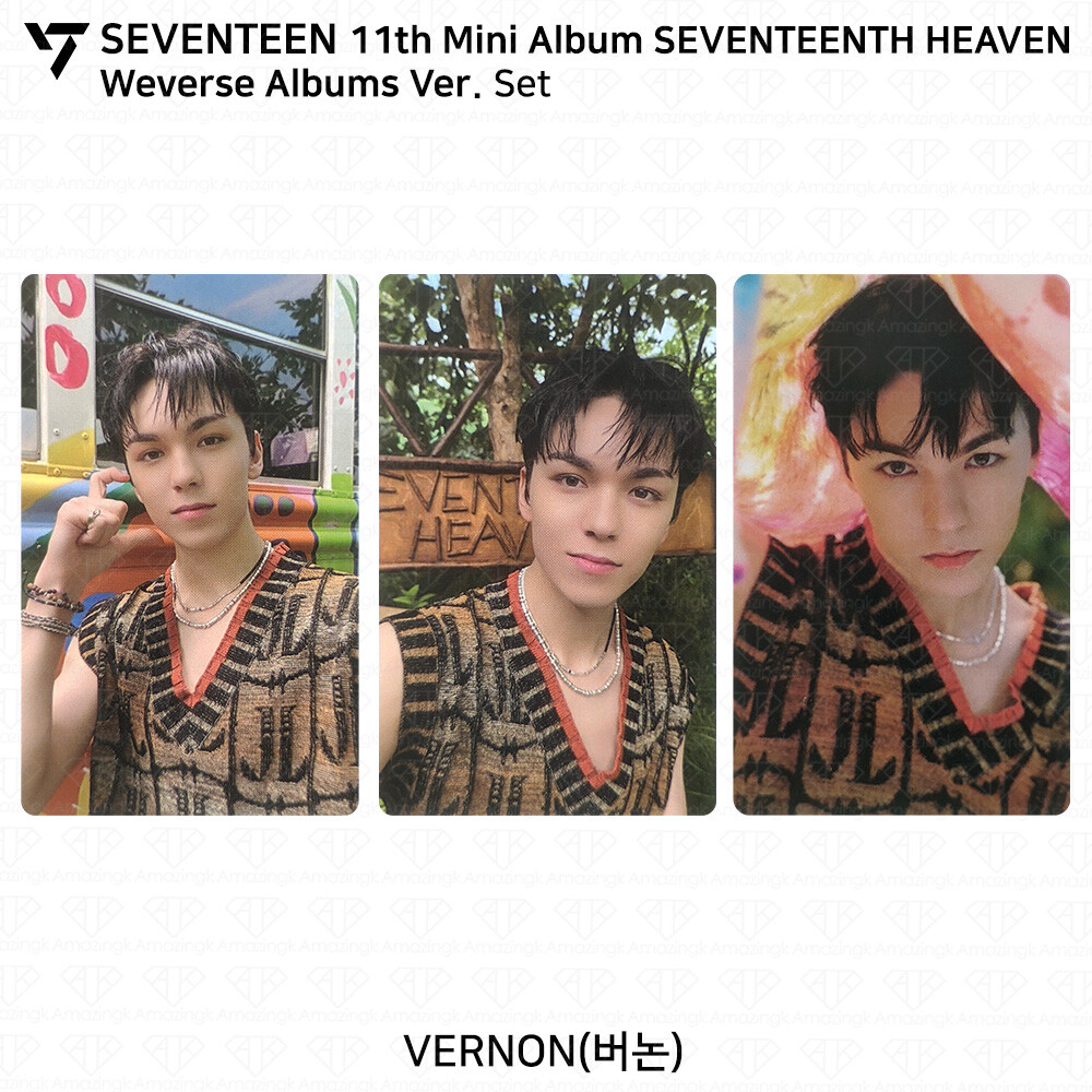 SEVENTEEN 11th Mini Album SEVENTEENTH HEAVEN Weverse Albums Ver