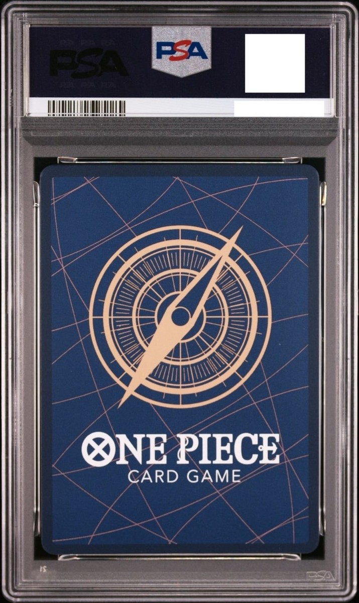 PSA 10 Dracule Mihawk OP14-119 SEC Manga Alt Art The Azure Sea's