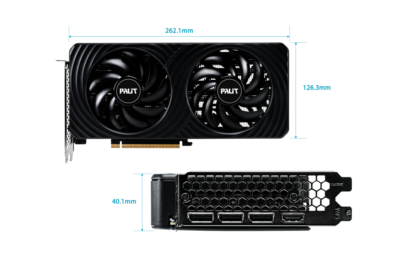 PALIT GeForce RTX 5060 Ti Dual 8GB NE7506T019P1-GB2062D GDDR7
