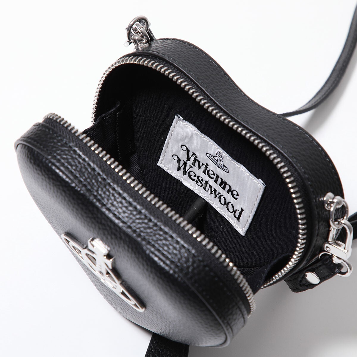Vivienne Westwood MINI HEART CROSSBODY Micro Bag 5202006OU S000D