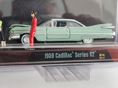 M2 Machines 59 Cadillac Series 62 R14 Auto-figs Diorama 1/64 | eBay