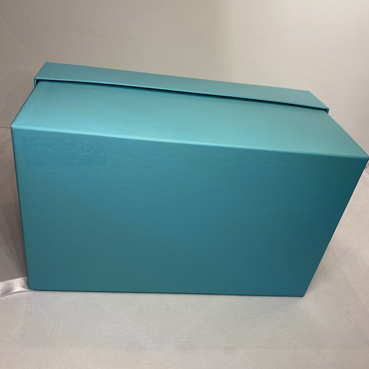 Large Tiffany Co Box Authentic 13x8x6” W/ Ribbon & Bubble Wrap | eBay