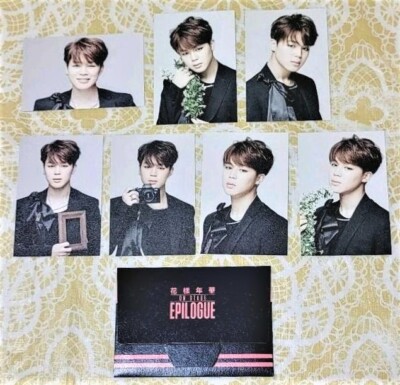BTS 防弾少年団 花様年華 EPILOGUE MINI PHOTO JIMIN BTS 防弾少年団