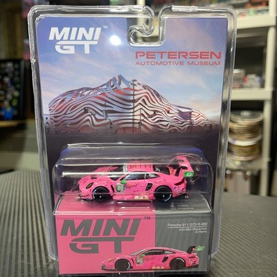 Mini GT Porsche 911 GT3 R #80 AO Racing ROXY PETERSEN MUSEUM | eBay