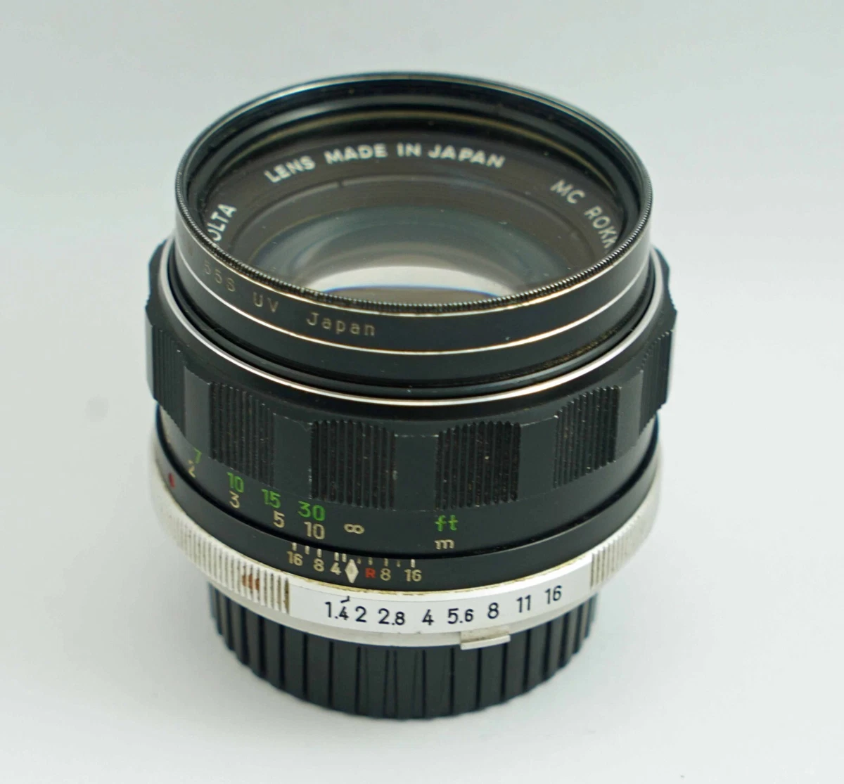 Minolta Rokkor PF 58mm Focal f/1.4 Camera Lenses for sale | eBay