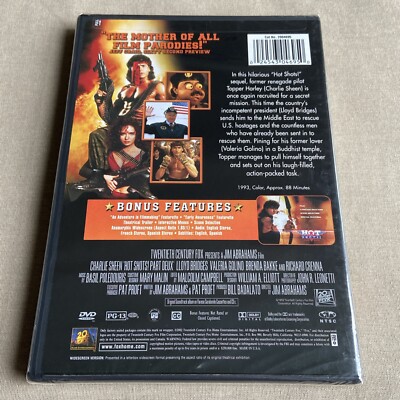 Hot Shots! Part Deux (DVD, 1993) 2 Action Comedy Charlie Sheen