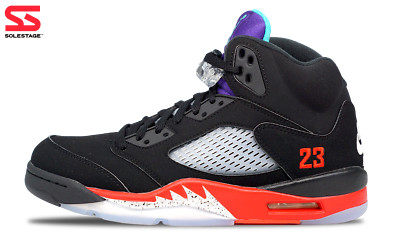 Nike Jordan 5 Retro Top 3 Black Red Grape (CZ1786-001) Men's Size