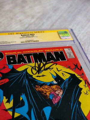 Batman #423 - CGC 9.0 SS - 1st Print - Signed by Jim Starlin WOW
