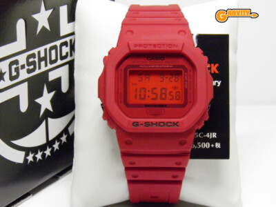CASIO G-SHOCK Watch DW-5635C-4JR 35th ANNIVERSARY LIMITED RED OUT