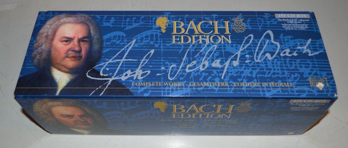 Bach Edition: Complete Works (CD, Nov-2006, 155 Discs, Brilliant