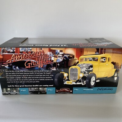 ERTL 1932 Ford Deuce Coupe American Graffiti Movie 1:18 Scale