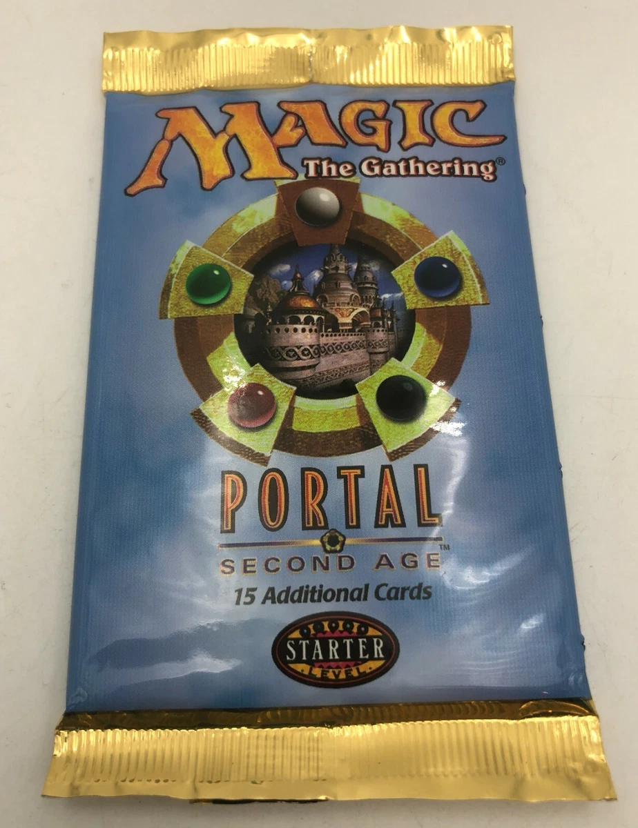 Magic: The Gathering Portal Second Age Sealed Collectible Card