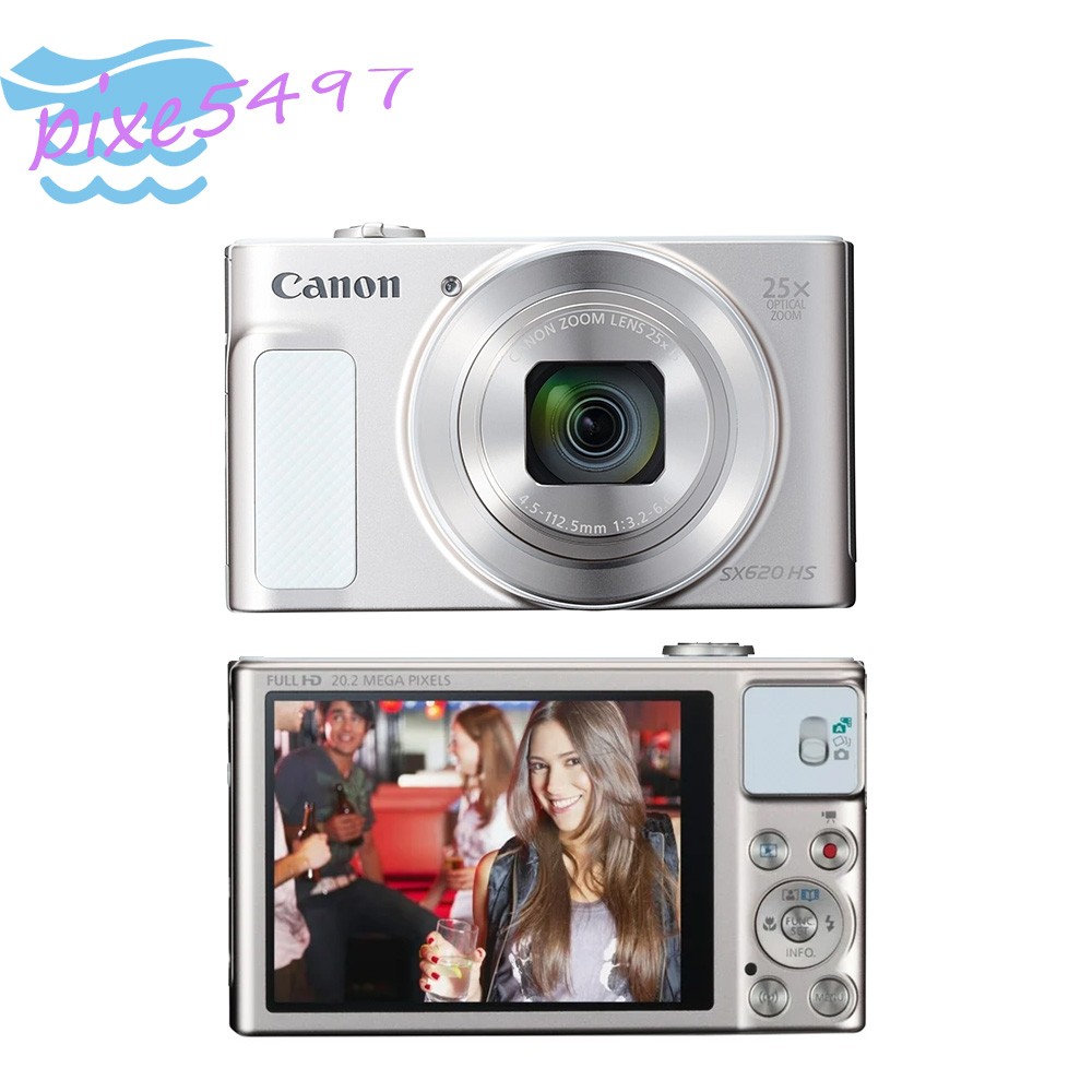 Canon PowerShot SX620 HS Digital Camera 20.2MP 25x Optical Zoom