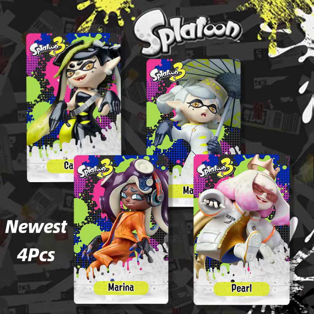 27pcs/set NFC Cards NFC Tag Splatoon 3 Game Card Octoling Octopus