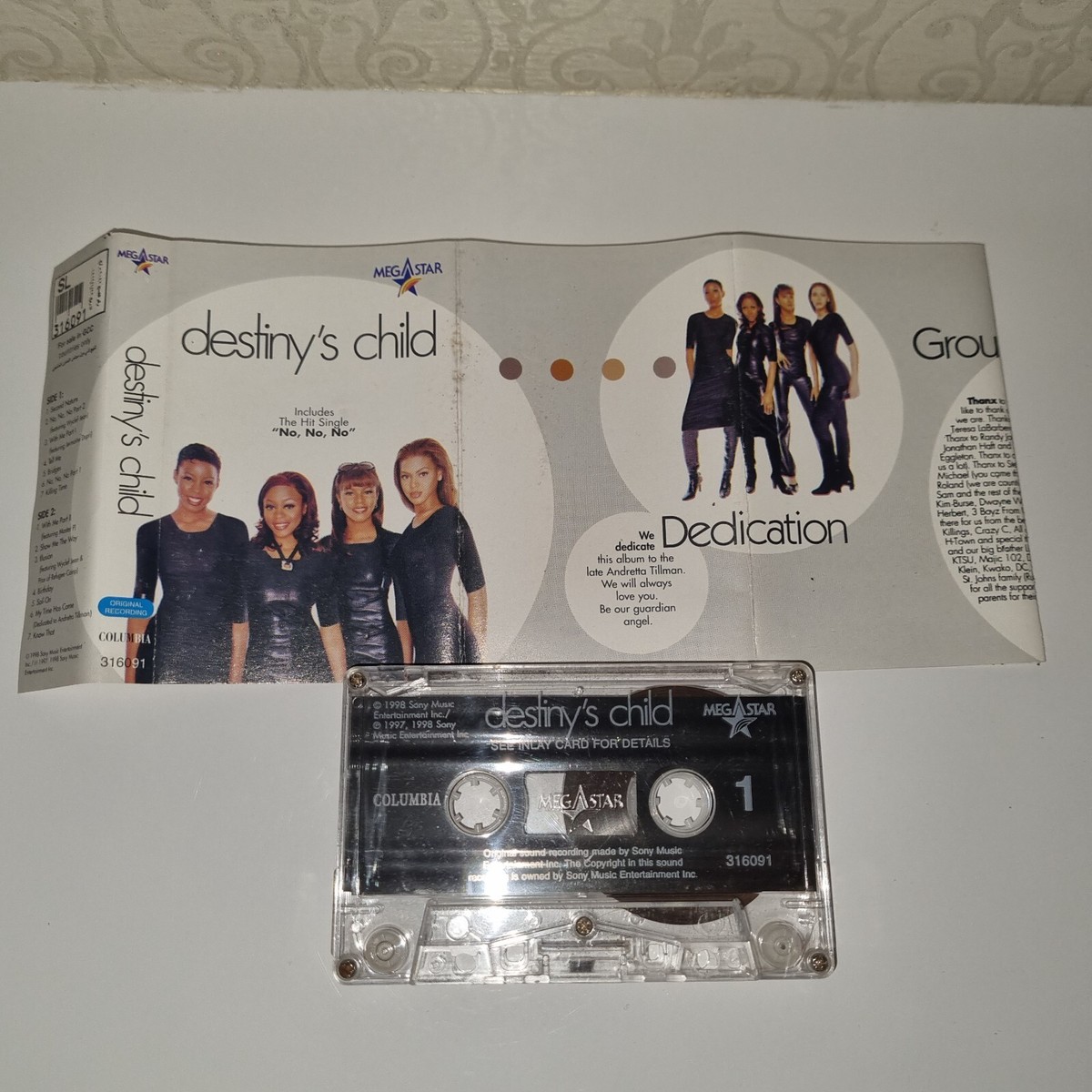 Destiny's Child – S/T Self Titled Saudi Arabia Censored Cassette