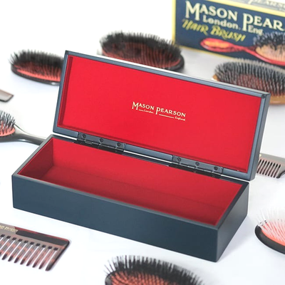 Mason Pearson Original Storage Box for Hairbrush & Cleaning Brush