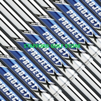 Project X Rifle .355 Taper Tip Steel Iron Shafts Set 5.0R/5.5R+/