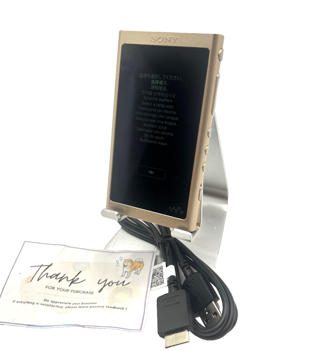 Sony Walkman NW-A55 Hi-Reso gold Multilingual OK (JP Model) | eBay