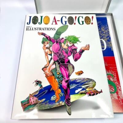 JoJo A-Go! Go JoJo's Bizarre Adventure Illustration HIROHIKO ARAKI