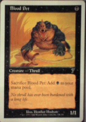 Blood Pet - 7th Edition: #121, Magic: The Gathering Nm R44 | eBay
