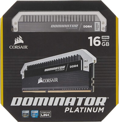 Corsair Dominator Platinum Series 16GB (4 x 4GB) DDR4 DRAM 3000