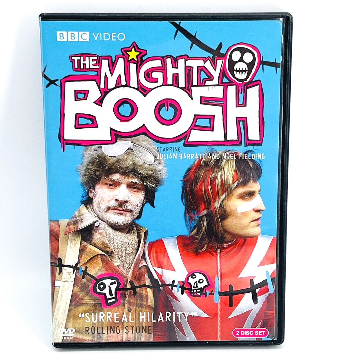 THE MIGHTY BOOSH SEASON 1-DVD-NOEL FIELDING & JULIAN BARRATT-BBC