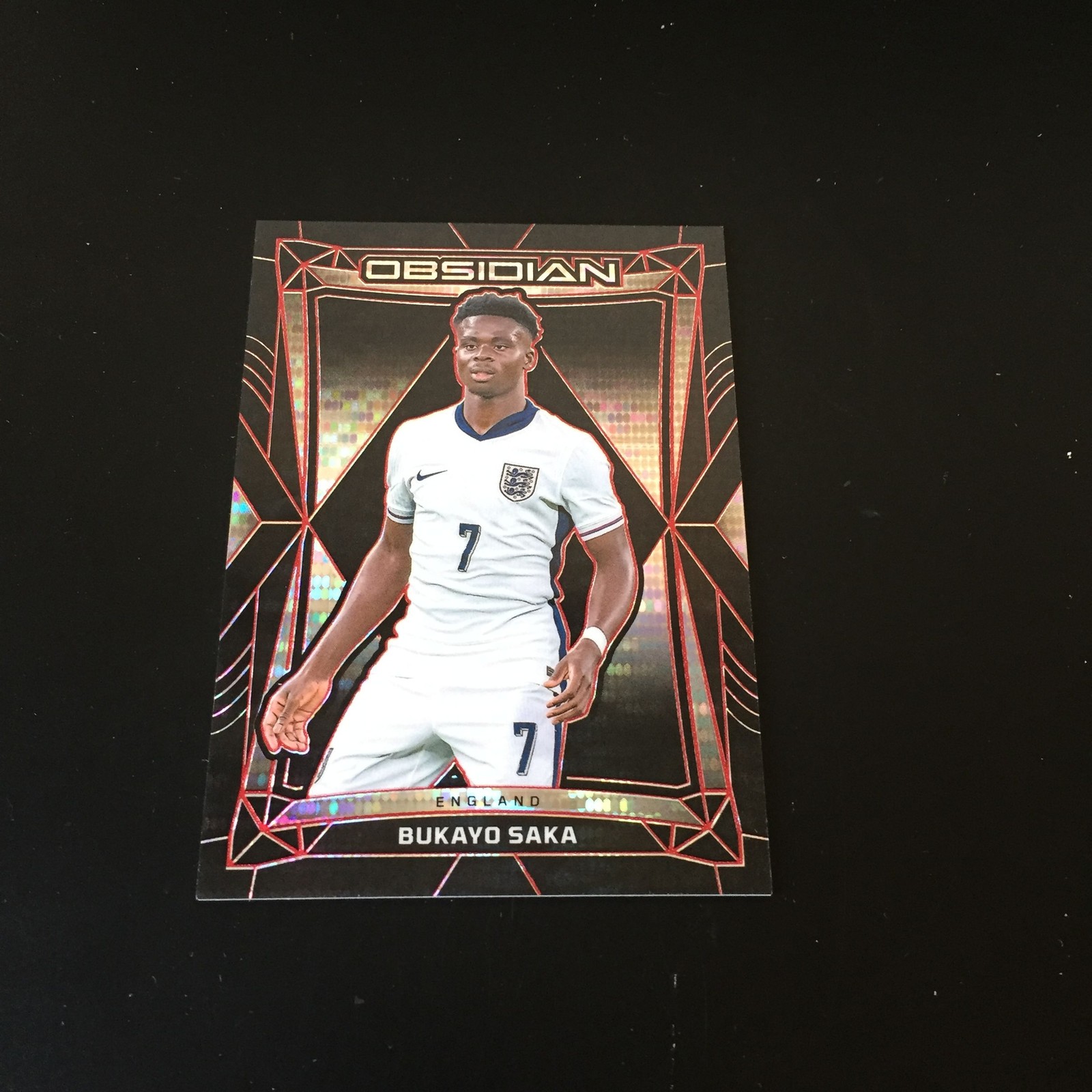 Bukayo Saka 2024 Obsidian #GG-BS Galaxy Gear /199 Price Guide