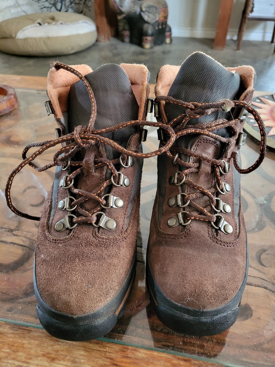 Timberland Hiking Boots Men 6.5 M Classic Brown/Olive Lace Up