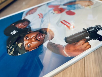 Supreme Vintage Poster Sticker Wu-Tang Clan Raekwon Ghostface