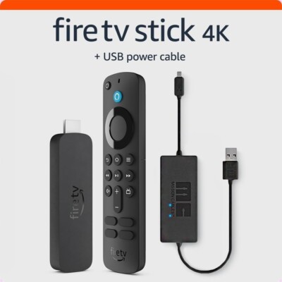 Amazon Fire TV Stick 4K (newest model) with AI-powered Fire TV
