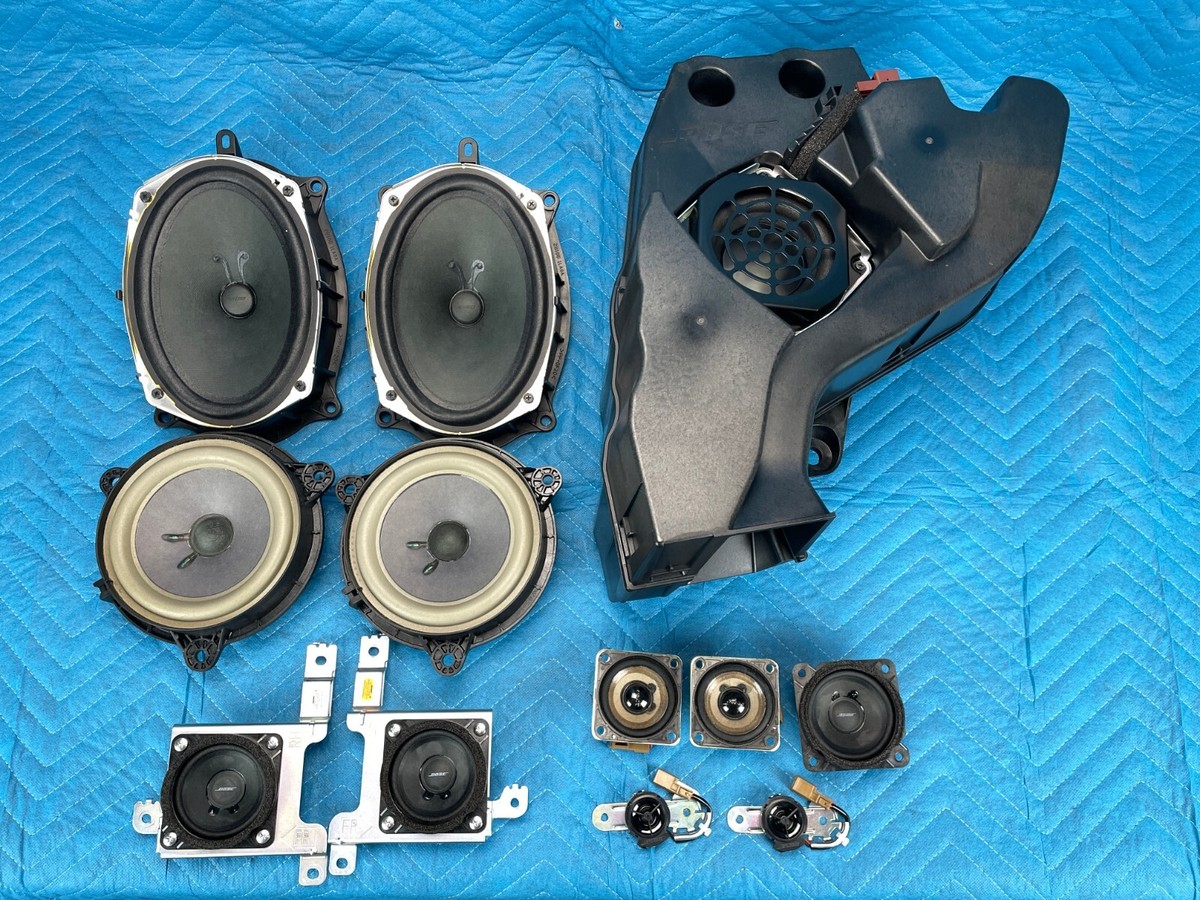 Infiniti QX80 Speakers & Tweeters & Subwoofer Set BOSE 2014-2020