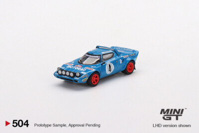 MINI GT Lancia Stratos HF 1979 Rally Monte Carlo Winner 