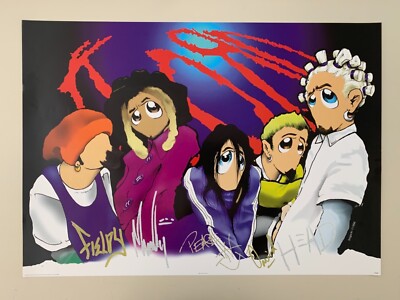 KORN,MUSIC BAND,DESIGNED BY BOGACKI, RARE AUTHENTIC LICENSED 1996