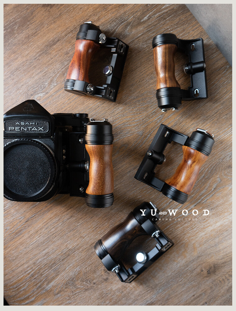 New Retro Wood Camera Hand Grip For Pentax 67 6X7 6*7 Left Hand