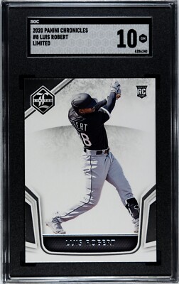 2020 Panini Chronicles #8 Luis Robert Limited SGC 10 GEM MINT RC