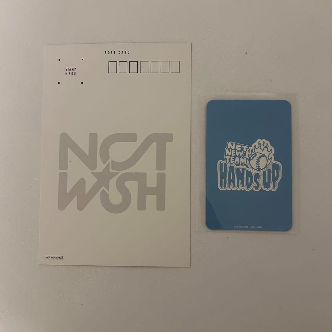 NCT WISH RIKU NEW TEAM Hands Up A ver. TRADING PHOTO CARD POST set