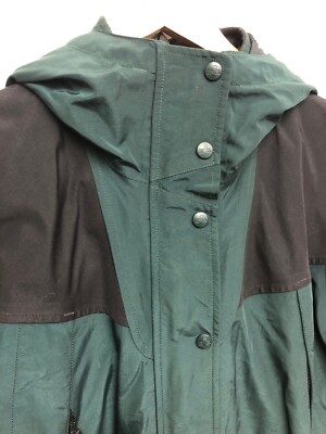 EMS Eastern Mountain Sports Womens Sz M Green Black Gore-Tex